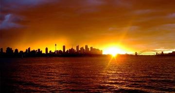 Picture of Champagne Sunset Sailing on Sydney Harbour