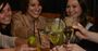 Enjoying drinks with friends