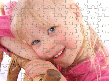 Picture of Personalised Jigsaw Puzzle - 100 piece (11”x14”)