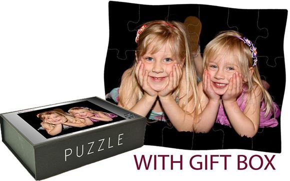 Picture of Kids Personalised Jigsaw Puzzle - 18 piece (9 x 11.5')
